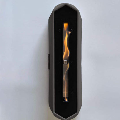 Runner 15 In. Tabletop Bioethanol Fire Bowl-Graphite